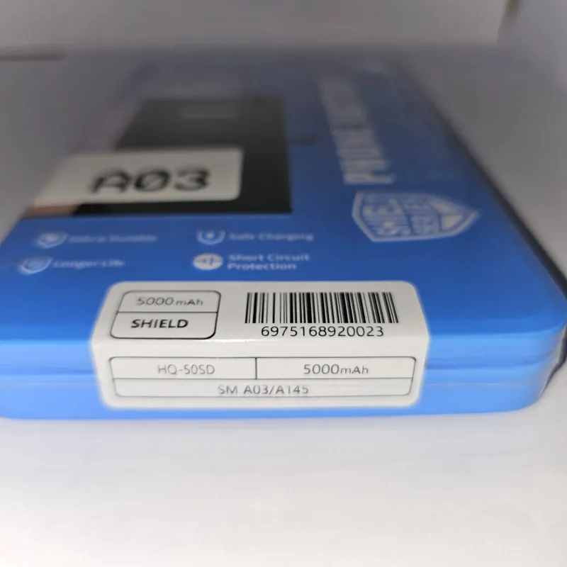 بطارية سامسونج جالكسي A03 / A14 5G سعة 5000mAh شيلد HQ-50SD 2