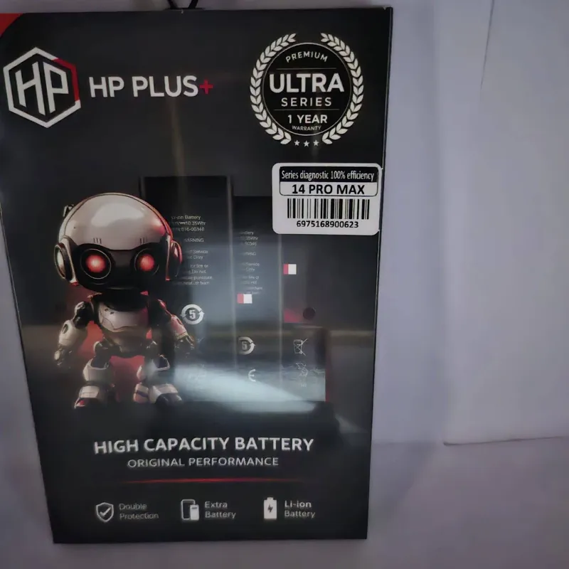 بطارية HP PLUS+ ايفون 14 برو ماكس
