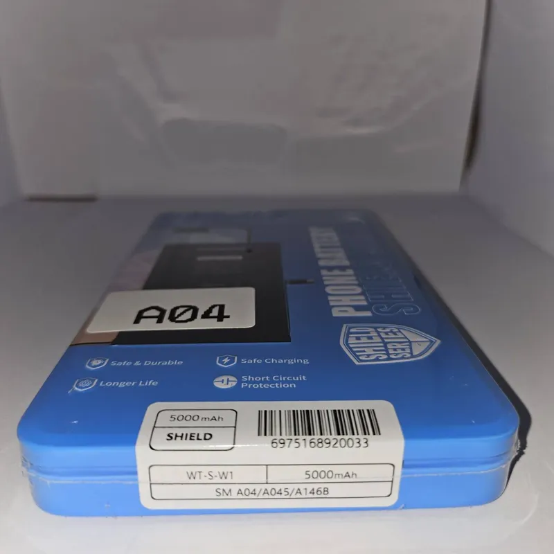 بطارية سامسونج جالكسي A04 / A04s / A14 5G سعة 5000mAh شيلد 2