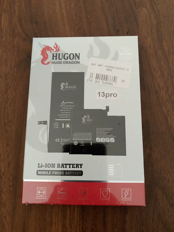 بطارية HUGON لهاتف آيفون 13 برو