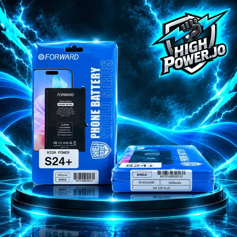 بطارية سامسونج جالكسي S24 بلس EB-BS926ABY سعة 5000mAh فوروارد شيلد