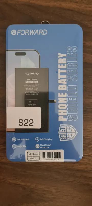 بطارية سامسونج جالكسي S22 كود EB-BS901ABY سعة 4000mAh